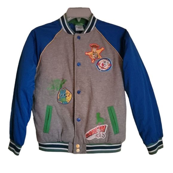 Disney Pixar ToyStory Varsity Jacket 9 NWT